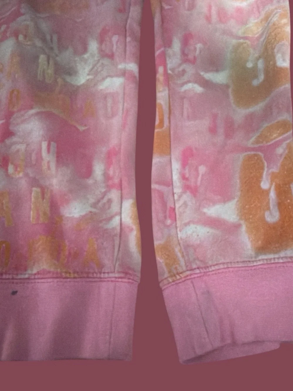 Nike Girls Jordan Tie-Dye Fleece Hoodie & Joggers Set - Size 6X